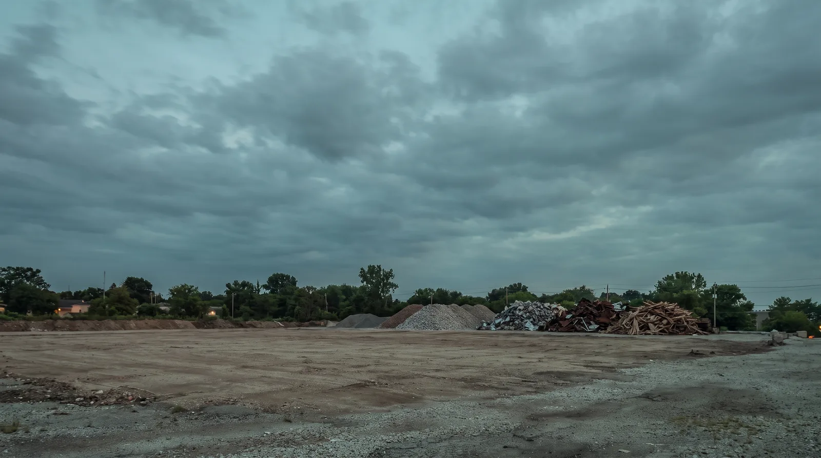 Fabrikabbruch – nachher